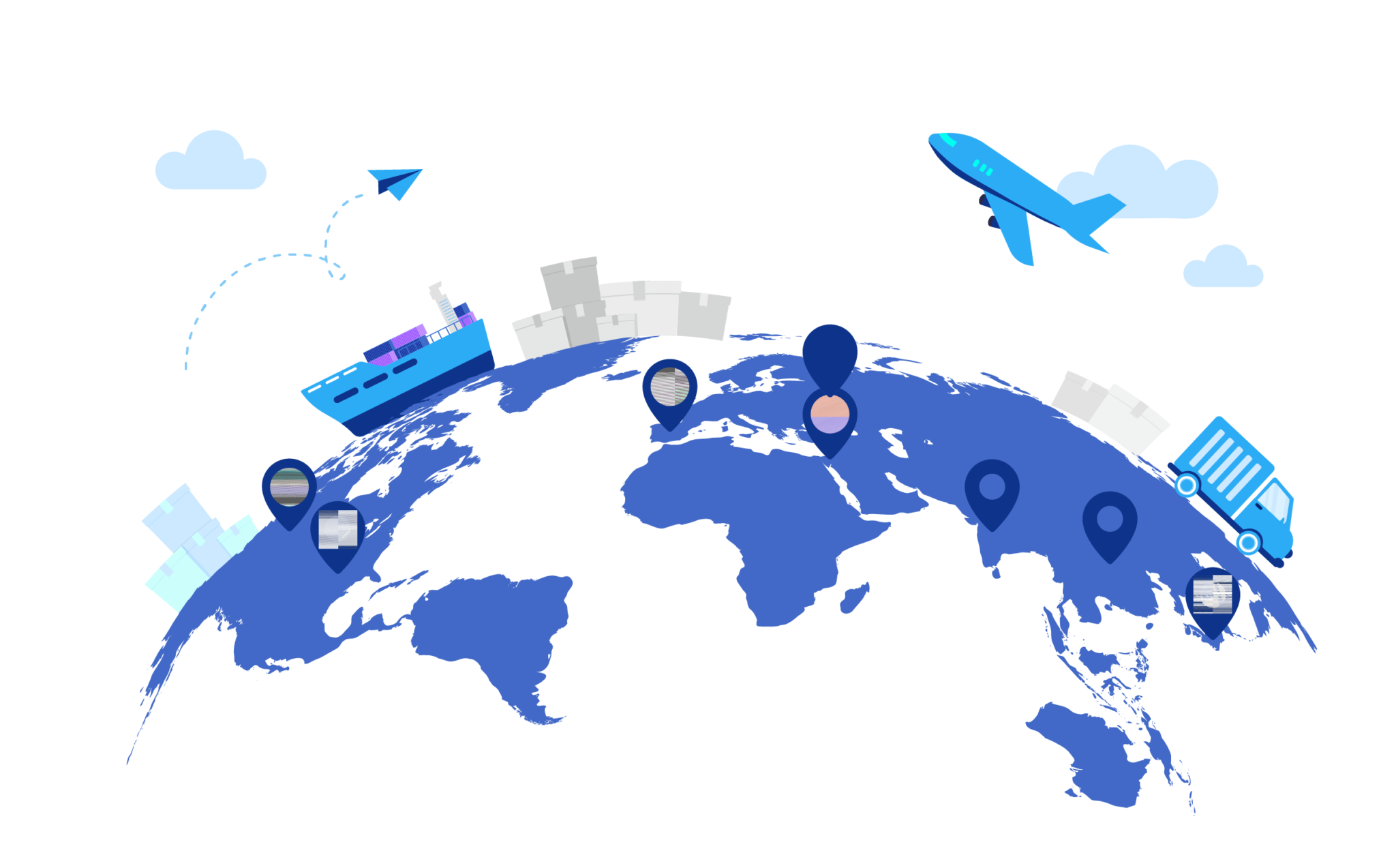 Freightos new brand colors illustrated amidst global shipping crisis discussion